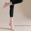 Women's Cotton Grip Yoga Socks Non Slip Pilates Socks Fitness Dance Workout Sports Socks Gray