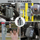 Waterproof Magnetic Bottle Bag, Lightweight Crossbody Shoulder Bag, Portable Water Bottle Holder for Gym & Hiking - Black