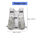 Running Vest Sports Storage Pack Lightweight Hydration Vest for Running Hiking Cycling Outdoor Activities