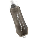 Collapsible Water Bottle Reusable Foldable Roll-Up Bottle Lightweight Space Saving for Hiking Camping Travel Sports Brown - 500ML