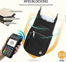 Insulated Water Bottle Holder with Strap Crossbody Carrier Bag with Phone Pocket for Hiking - Beige