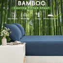 4 Piece Ultra Soft Bamboo Breathable Sheet Set -Hotel 2000TC Breathable Bed Sheets Set with 37 Centimetre Deep Pocket-Breathable Sheets for Hot Sleepers(Navy,Queen)