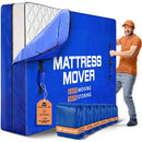 Waterproof Mattress Bag Mattresses Protector Plastic Moving Storage Dust Cover Carry Bed Zipper Packing Reusable Disposal, Extra Thick Heavy Duty, with 8 Handles(King Single)