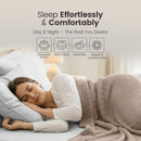 Hotel Quality Fitted Sheet - 1 Piece Fitted Sheet  -Breathable Bedding - Wrinkle, Fade, Stain Resistant- 16inch/40cm Deep Pocket Fitted Bed Sheet-Wrinkle and Fade Resistant,(Silver-gray,Double)