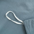 Hotel Soft Microfiber Duvet Cover Set-2000TC Quilt Cover Set & Pillowcases -1 Donna Cover Zipper Closure & 1 x Pillowcases-Breathable Bedding - Wrinkle, Fade, Stain Resistant(Ocean,King Single)