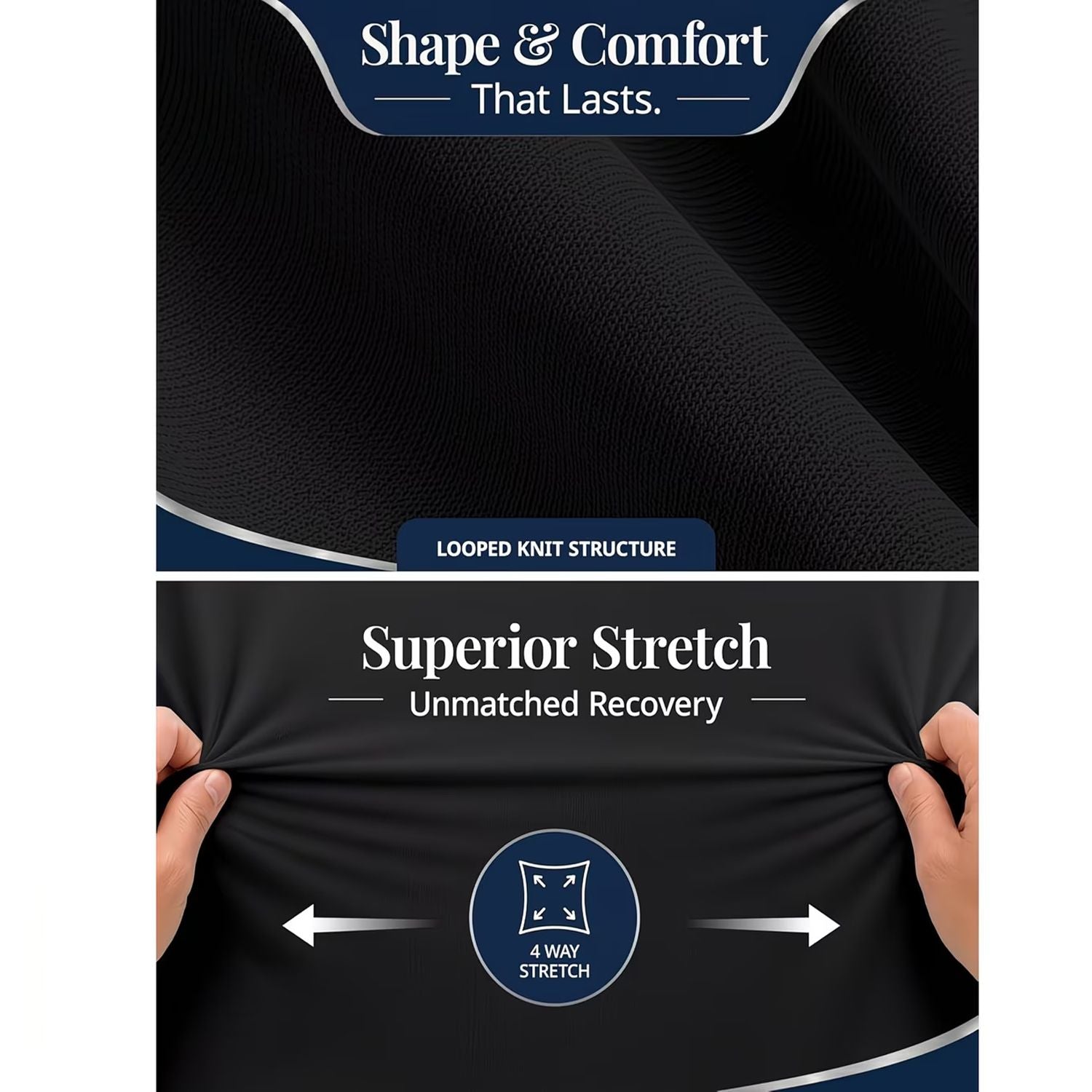 Hotel Quality Fitted Sheet - 1 Piece Fitted Sheet  -Breathable Bedding - Wrinkle, Fade, Stain Resistant- 16inch/40cm Deep Pocket Fitted Bed Sheet-Wrinkle and Fade Resistant,(Black,King Single)