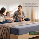 Hotel Quality Fitted Sheet - 1 Piece Fitted Sheet  -Breathable Bedding - Wrinkle, Fade, Stain Resistant- 16inch/40cm Deep Pocket Fitted Bed Sheet-Wrinkle and Fade Resistant,(Grey,Queen)