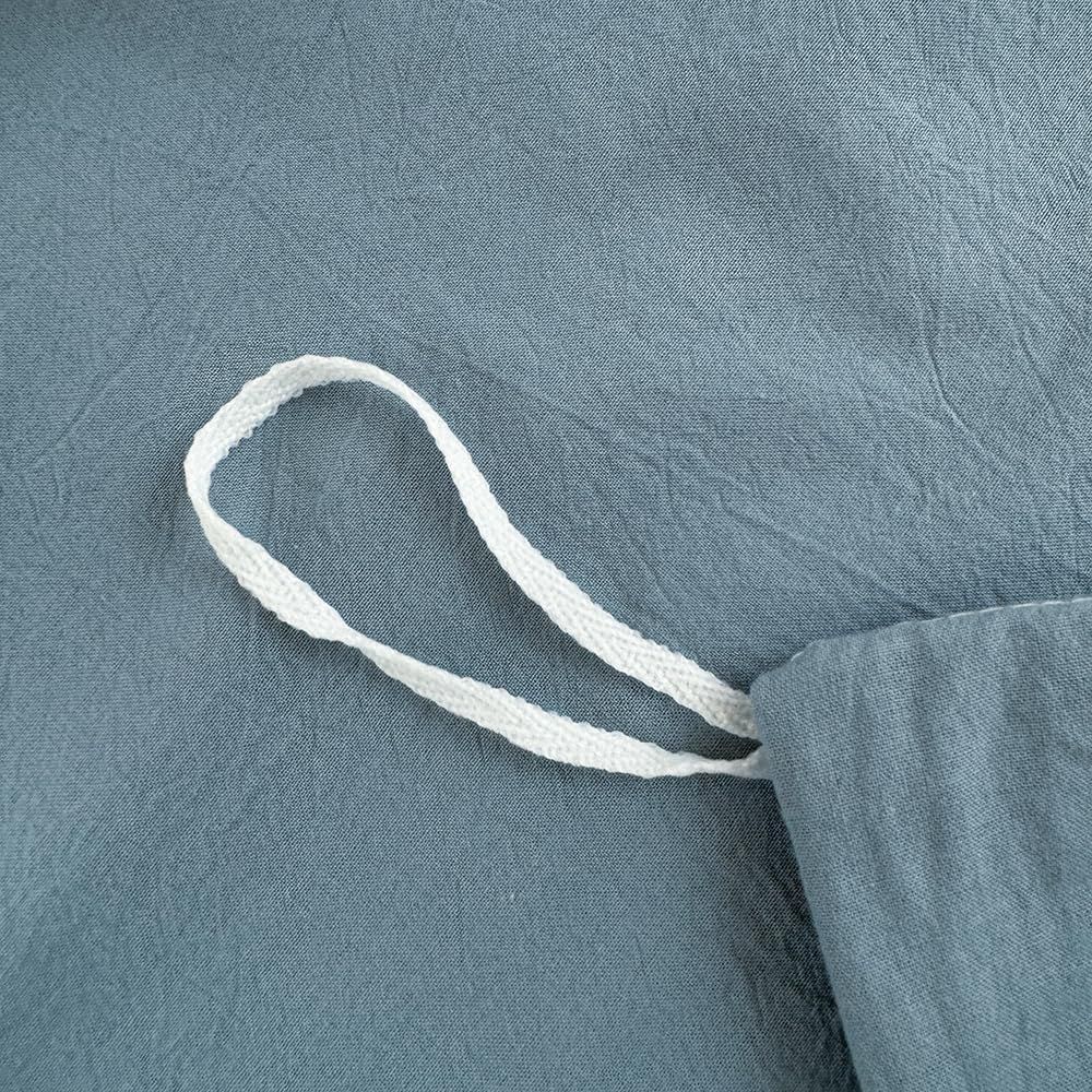 Hotel Soft Microfiber Duvet Cover Set-2000TC Quilt Cover Set & Pillowcases -1 Donna Cover Zipper Closure & 1 x Pillowcases-Breathable Bedding - Wrinkle, Fade, Stain Resistant(Ocean,Super King)