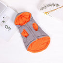Dog Vest Cotton Winter Warm Waterproof Pet Clothing Gray L