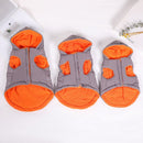 Dog Vest Cotton Winter Warm Waterproof Pet Clothing Gray L