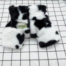 Pet Dog Warm Polyester Coat Small Breed Winter Cow grass