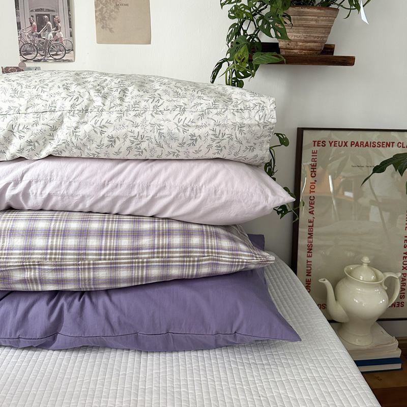 Pure Cotton Pillowcase 48x74cm Fat L 48*74 single pillowcase