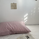 Pure Cotton Pillowcase 48x74cm Dirty pink L 48*74 single pillowcase