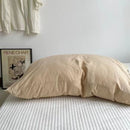 Pure Cotton Pillowcase 48x74cm Khaki L 48*74 single pillowcase