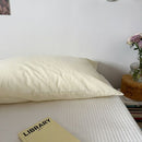Pure Cotton Pillowcase 48x74cm Beige L 48*74 single pillowcase