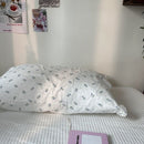 Pure Cotton Pillowcase 48x74cm Freesia L 48*74 single pillowcase