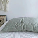 Pure Cotton Pillowcase 48x74cm Green L 48*74 single pillowcase