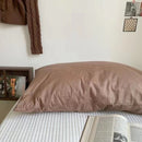 Pure Cotton Pillowcase 48x74cm Maroon L 48*74 single pillowcase
