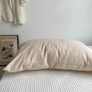 Pure Cotton Pillowcase 48x74cm Milk tea color L 48*74 pillowcase 1 pair