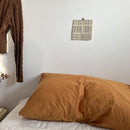 Pure Cotton Pillowcase 48x74cm Khaki Orange L 48*74 pillowcase 1 pair