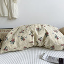 Pure Cotton Pillowcase 48x74cm Vintage flower L 48*74 pillowcase 1 pair