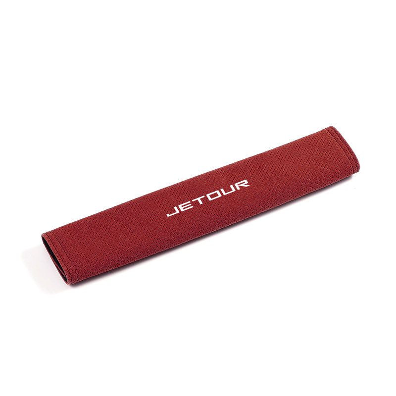 Jietu Safety Belt Shoulder Cover Super Fiber 31.2*6.5 wine red single