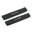 Jietu Safety Belt Shoulder Cover Super Fiber 31.2 * 6.5cm black pair