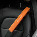 Jietu Safety Belt Shoulder Cover Super Fiber 31.2 * 6.5cm brown pair