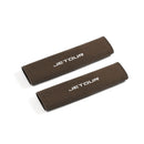 Jietu Safety Belt Shoulder Cover Super Fiber 31.2*6.5 wine red pairs