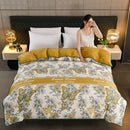 Milk Velvet Quilt Cover Double Sided Fleece Love arrow 180x220cm