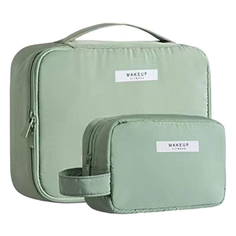 Travel Cosmetic Bag Large Capacity Multi Purpose Gray Small size