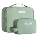 Travel Cosmetic Bag Large Capacity Multi Purpose Gray Small size