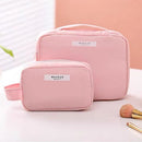 Travel Cosmetic Bag Large Capacity Multi Purpose Gray Small size