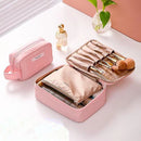 Travel Cosmetic Bag Large Capacity Multi Purpose Gray Small size