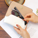 Genuine Leather Car Glasses Clip Sun Visor Holder Black (car logo optional)