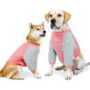 Cotton Dog Elbow Protection Clothing DOTON Family Black stripes M bust 50-60 neck circumference 30-42 recommended weight 11.00 kg-18.00 kg
