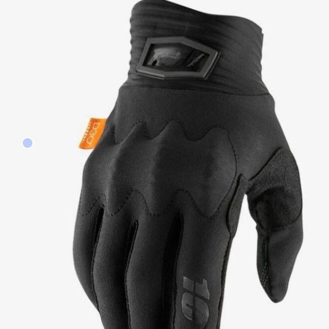 LOHAS FOX Touchscreen Motorcycle Gloves Nylon Black