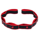 QZE 8-Segment Resistance Band for Adult Fitness Stretch Adult 8-segment elastic band Red 4X90CM