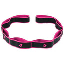 QZE 8-Segment Resistance Band for Adult Fitness Stretch Adult 8-segment elastic band pink 4X90CM