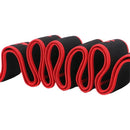 QZE 8-Segment Resistance Band for Adult Fitness Stretch Packaging storage bag