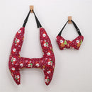 Car Sleeping Pillow Cotton Memory Foam Universal Red Christmas suit