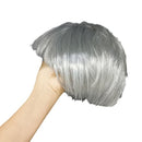 Fujia Pet Wig Dog Cat Halloween Party Pet wig red middle parted bob