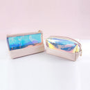 Transparent TPU Cosmetic Bag Waterproof Travel Storage Semicircle bag