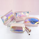 Transparent TPU Cosmetic Bag Waterproof Travel Storage T-shaped bag
