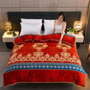 Milk Velvet Quilt Cover Double Sided Fleece Brake 180x220cm