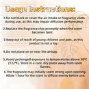Car Air Freshener, French Red Wine Scent, Long-Lasting Air Diffuser, Luxury Car Fragrance Accessory for Interior & Home