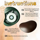 Car Air Freshener, French Red Wine Scent, Long-Lasting Air Diffuser, Luxury Car Fragrance Accessory for Interior & Home