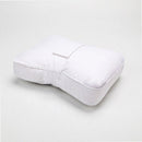 Sleeping Knee Pillow with Adjustable Strap – Contoured Leg Pillow for Side Sleepers, Pregnant Women, and Neck Support, Breathable Fabric Cover with Shredded Memory Foam Fill, White and Light Gray Options (Grey)