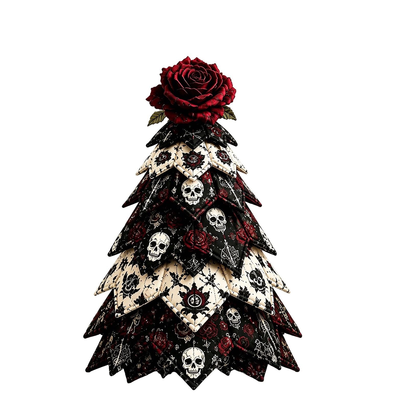 Spooky DIY Felt Halloween Tree Kit – Create a Whimsical Holiday Centerpiece with Pre-Cut Fabric, Plush Fill, and Adorable Ghostly Charms for Mantel, Desk, or Shelf Décor. (Witch Hat)
