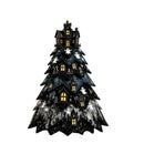 Spooky DIY Felt Halloween Tree Kit – Create a Whimsical Holiday Centerpiece with Pre-Cut Fabric, Plush Fill, and Adorable Ghostly Charms for Mantel, Desk, or Shelf Décor. (Ghost & Moon)